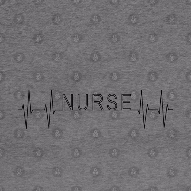 Nurse ecg funny gift by salah_698